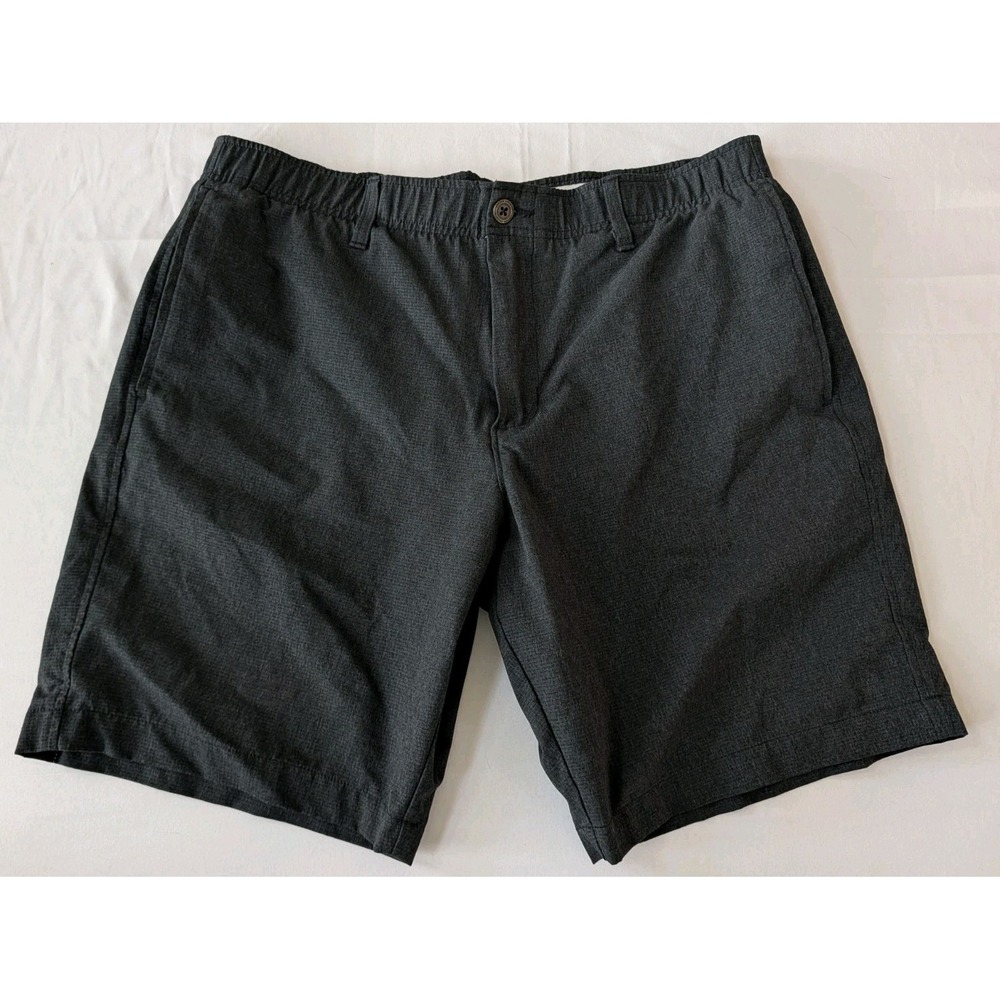 Under Armour Drive Ventilated Shorts Mens Size 38 Black Golf Stretch 1377359